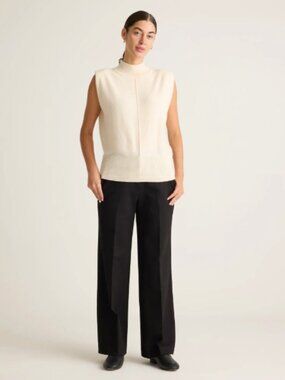 Quince Ultra-Stretch Ponte Trouser NWOT